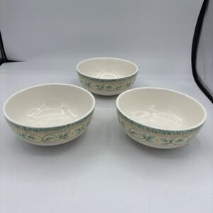 Pfaltzgraff Bowls Cereal Soup 5.5" French Quarter Set of 3